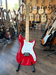 1993 Fender DuoSonic in Torino Red (MIM, with Case) Electric Guitar