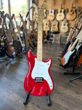 1993 Fender DuoSonic in Torino Red (MIM, with Case) Electric Guitar