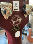 Epiphone Custom Shop Les Paul Traditional Pro Electric Guitar in Metallic Gold