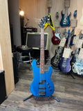 1980's Charvel Model 2B P/J in Blue Electric Bass Guitar