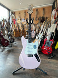 2020 Squier Paranormal Cyclone Electric Guitar in Shell Pink