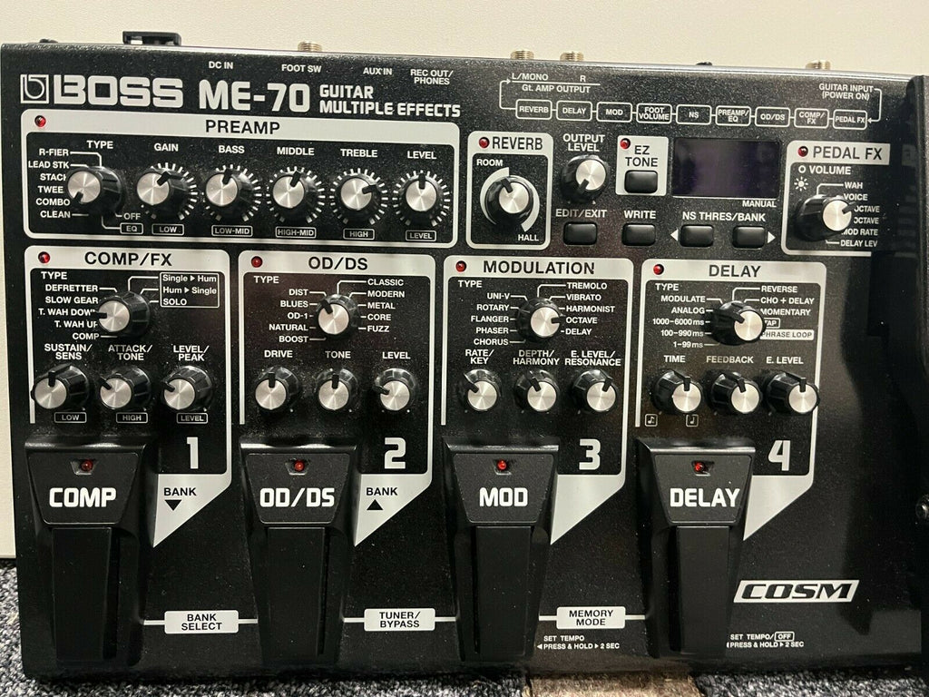Boss ME-70 Multi-Effects Guitar Pedal – Life Guitars Co.