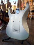 2021 Fender H.E.R Stratocaster in Chrome Glow Electric Guitar (with Soft Case)