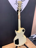 Spear P90 Single-Cut Electric Guitar (Distressed White)