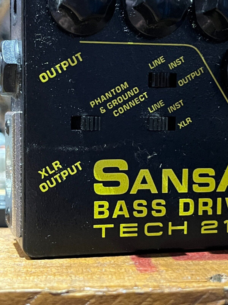 Tech 21 SansAmp Bass Driver DI V1 Bass Guitar Pedal – Life Guitars Co.