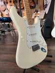 2012 American Standard Stratocaster Electric Guitar in Olympic White