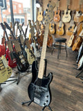 2021 Squier PJ in Black Bass Guitar (with Soft Case)