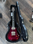 2016 PRS SE Hollowbody in Red Fire Burst Electric Guitar (with Hard Case)
