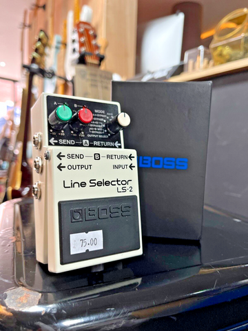 Boss Line Selector LS-2 (with box) Guitar Effects Pedal