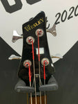Wesley Jasper Transparent Acrylic Electric Bass Guitar