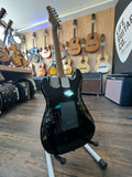 Vantage VIE-BK/10 Black S-Style Electric Guitar