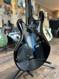 Shine SIL-510 BK HH in Black with F-Hole Electric Guitar