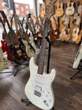 2015 Squier Bullet Strat HSS Arctic White Electric Guitar