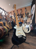 1989 Squier Strat (Made in Korea) Electric Guitar in Black