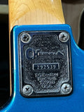 1980's Charvel Model 2B P/J in Blue Electric Bass Guitar