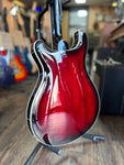 2016 PRS SE Hollowbody in Red Fire Burst Electric Guitar (with Hard Case)