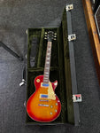 1974 Gibson Les Paul Deluxe (Clownburst, Non-Original Hard Case) Electric Guitar