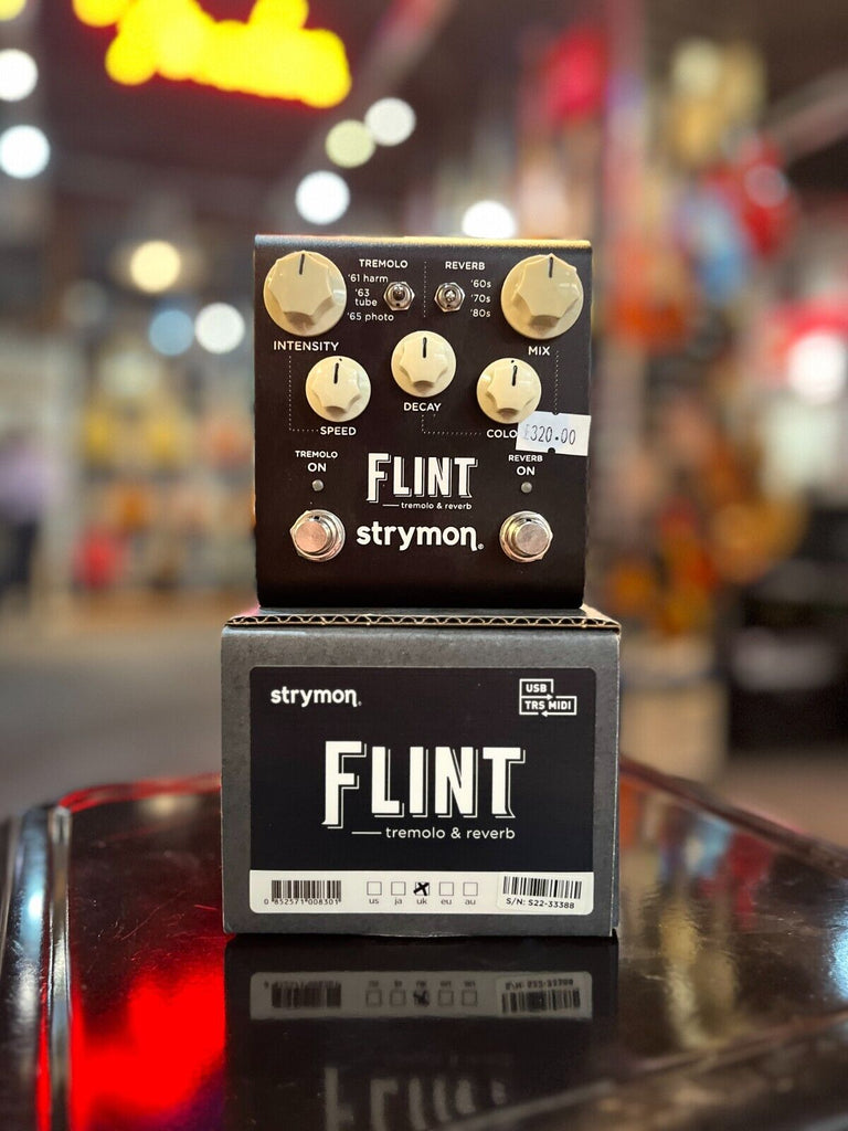 Strymon Flint V2 Tremolo and Reverb Pedal for Electric Guitar