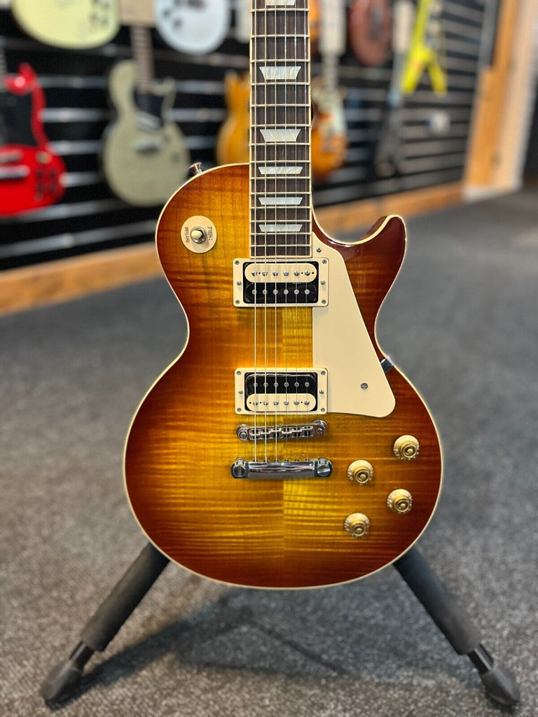 2013 Gibson Les Paul Traditional Pro, Iced Tea Burst, Hardcase