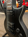 ESP LTD EC-257 Black Satin 7 String, Electric Guitar, used, good condition,