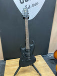 JHS Vintage Metal Axxe XX VR4000CT Razer Electric Guitar (LH, Stoptail, Black)