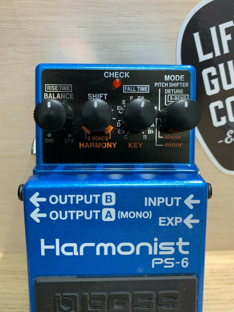 Boss Harmonist PS-6 Pedal (with Original Box) – Life Guitars Co.