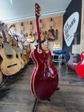 2009 Washburn HB35 Semi-Hollow Body (Cherry Red, with Hard Case) Electric Guitar