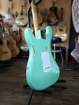 2021 Fender Stratocaster 50s Vintera Roadworn Seafoam Green Electric Guitar