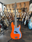 Quincy Orange (P Bass) Electric Bass Guitar