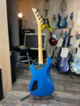 1980's Charvel Model 2B P/J in Blue Electric Bass Guitar