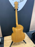 2004 Hofner New President in Blonde Archtop Electric Guitar