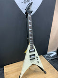 Jackson King V in Cream (V-Shape) Electric Guitar