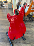 1993 Fender DuoSonic in Torino Red (MIM, with Case) Electric Guitar