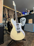 Gear4Music Seattle Vintage White Electric Guitar