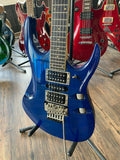 Maverick F1 Superstrat Electric Guitar with Floyd Rose in Dark Blue