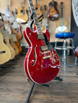 2009 Washburn HB35 Semi-Hollow Body (Cherry Red, with Hard Case) Electric Guitar