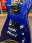 Cruiser by Crafter, RG600, Electric guitar blue, fitted softcase,