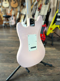 2020 Squier Paranormal Cyclone Electric Guitar in Shell Pink