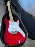 1993 Fender DuoSonic in Torino Red (MIM, with Case) Electric Guitar