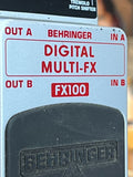 Behringer FX600 Digital Multi-FX Guitar Effects Pedal