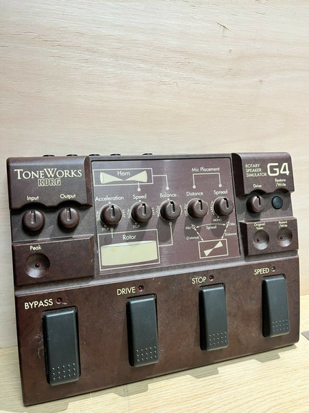 KORG Toneworks Rotary Speaker Simulator G4 Guitar Pedal