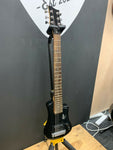 Hofner HCT Shorty (Travel Guitar) Black Electric Guitar