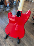 1993 Fender DuoSonic in Torino Red (MIM, with Case) Electric Guitar