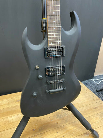 JHS Vintage Metal Axxe XX VR4000CT Razer Electric Guitar (LH, Stoptail, Black)